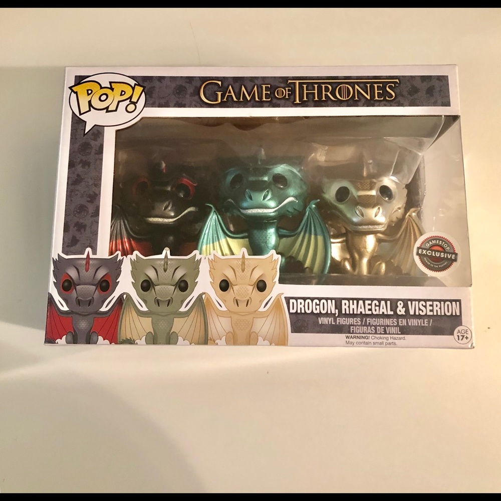 Funko Game of Thrones Dragons GameStop Exclusive